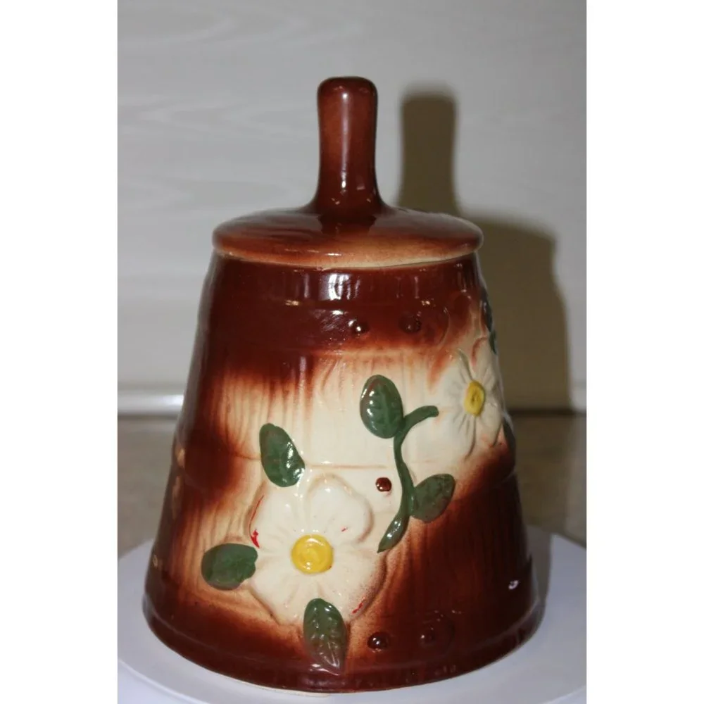 Cookie Jar - American Bisque - Butter Churn